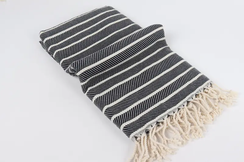 Bachelor Party Favors, 70x40 Bamboo Herringbone Towel, Gifts For Him, Summer Gift, Thin and lightweight Turkish peshtemal, Beach Towel Bulk - 6