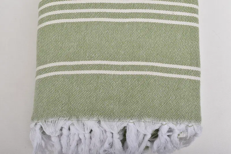Aesthetic Blanket, Custom Blanket, 96x70 Cotton Striped Towel, Turkish Bedcover, Wedding Gift, Bachelorette Party Favors, Woven Throw Blanket - 4