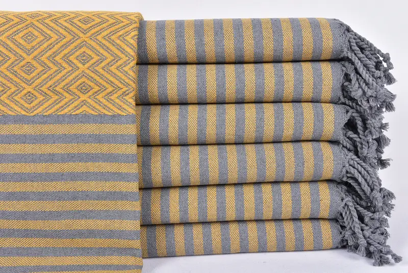 Absorbent towel, Bathroom Towel, Turkish fouta towel for outdoor use, 70x40 Cotton Diamond Towel, Bachelorette Towel, Bridesmaid Gift, Handmade Gift - 1