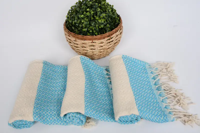 Toalla de mano personalizada, toallas de baño, toalla geométrica de algodón 40x20, regalo de la abuela, toalla de cocina personalizada, regalo de novio, toallas de monograma - 8