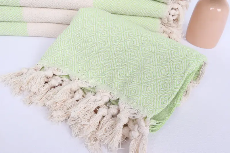Bachelorette Party Gift, Yoga Towel, Gift Boxes Towel, Organic Beach Towel, Bridesmaid Gift Towel, 70x40 Cotton Diamond Towel, Quick-Dry Beach Towel - 4