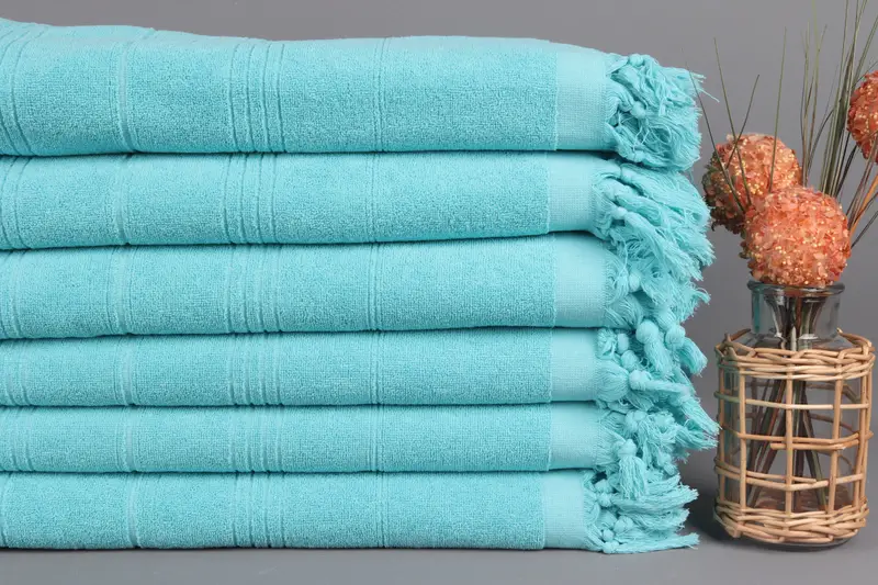 Bath towel, 70x36 Cotton Striped Terry Towel, Bachelor Gift, Valentines Day Gift For Her, Scarf Towel, Gift For Her, Bachelorette Party Decorations - 2
