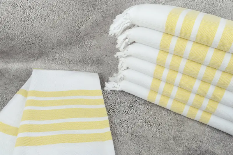 Wedding Gift For Bride, 70x40 Cotton Herringbone Towel, Scarf Towel, Personalized Beach Towel, Custom Wedding Gift, Spa Gift Towel, Sand-free towel - 2
