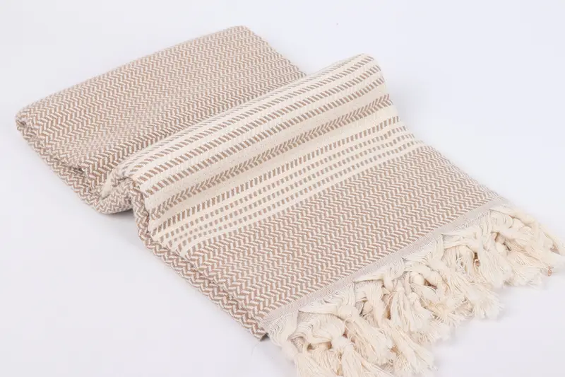 Summer Towel, Absorbent Turkish towel, Gift Towel, Bath towel, 70x40 Cotton Striped Towel, Bachelorette Party Decorations, Gift For Wedding Day - 6