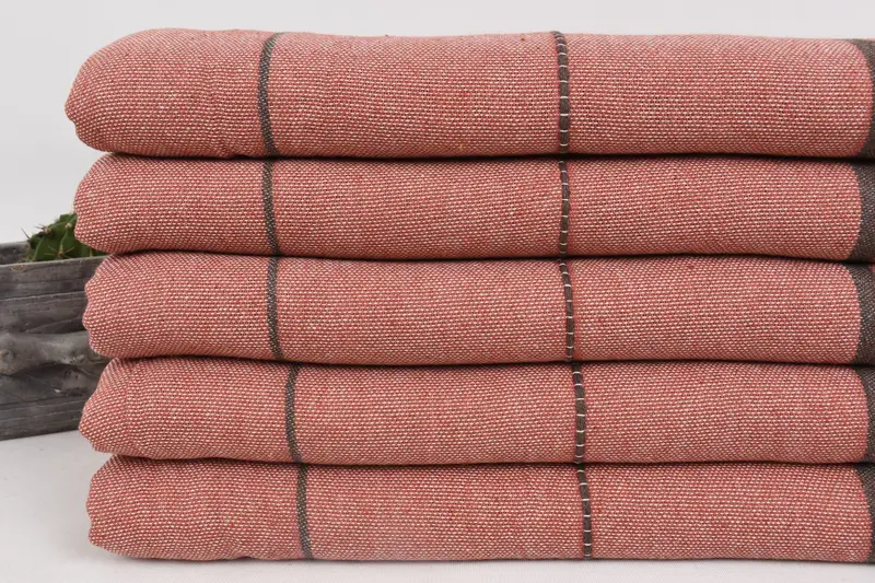 Travel towel, Gift Towel, Beach Towel Gift, Quick-dry peshtemal, Bridemaids Beach Towel, 70x40 Cotton Striped Towel, Handmade Turkish Towel - 2