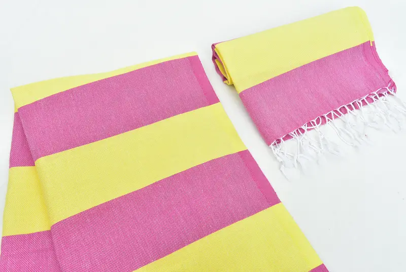 Bathroom Towels, Organic Towel, Wedding Gift, Turkish Tea Towel, Wedding Hand Made Gift, Personalized Gift For Him, 40x20 Cotton Striped Towel - 7