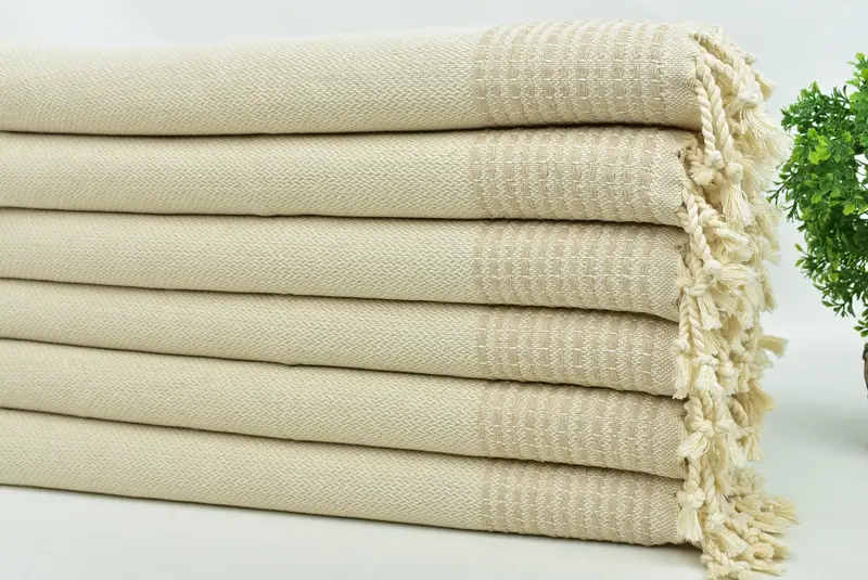 40x20 Cotton Striped Towel, Small Bath Towels, Travel Towel, Personalized Hand Towel, Merry Christmas Gifts, Personalized Kitchen Towel, Gym Towel - 3