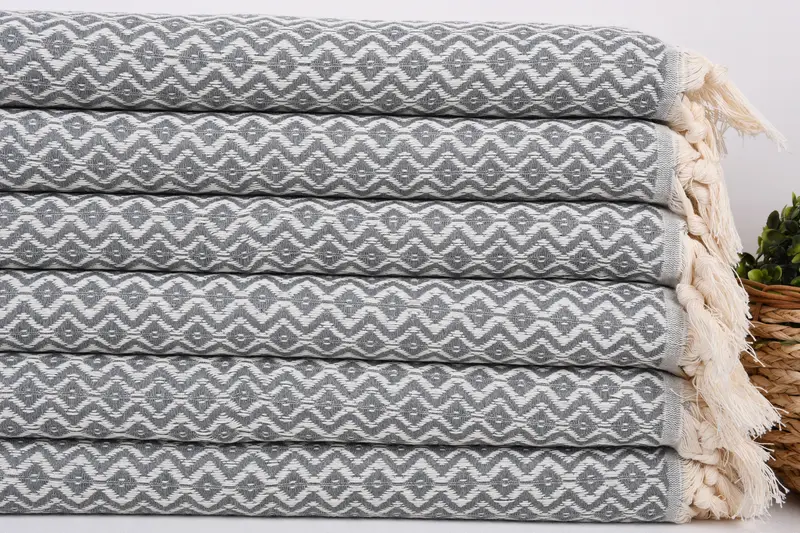 Türkischer Geschirrtuch, monogramm türkisches Badetuch, monogrammiertes Handtuch, 36x18 Baumwolldiamanttuch, Spa Geschenk, Geschenk für ihn, türkisches Handtuch Handtuch - 2