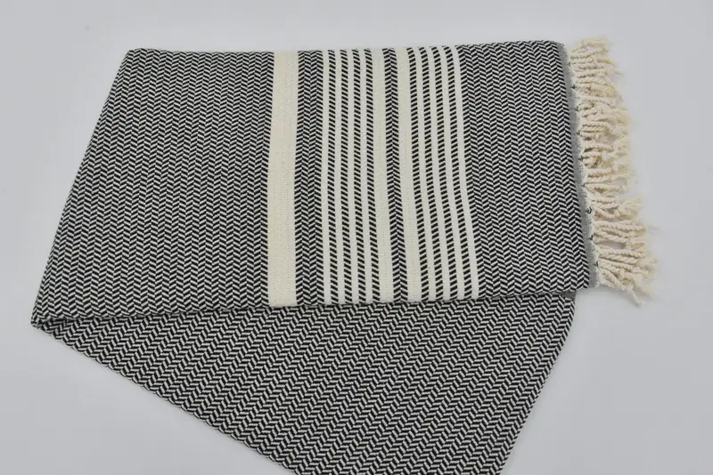 Bridemaids Beach Towel, 70x40 Cotton Striped Towel, Bride Gift, Embroidered Turkish Towel, Wedding Favors, Custom Beach Towel, Turkish bath towel - 6