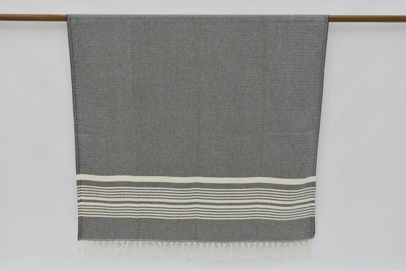 Bridemaids Beach Towel, 70x40 Cotton Striped Towel, Bride Gift, Embroidered Turkish Towel, Wedding Favors, Custom Beach Towel, Turkish bath towel - 8