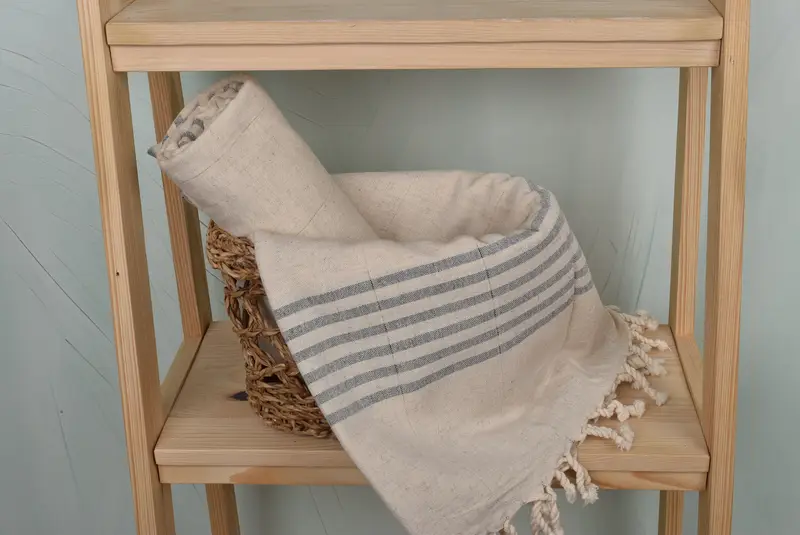 Engagement Gift, Luxury towel, Decorative Towel, Custom Wedding Gift, 68x36 Cotton Striped Towel, Best Beach Towel, Turkish Beach Towel Personalized - 4