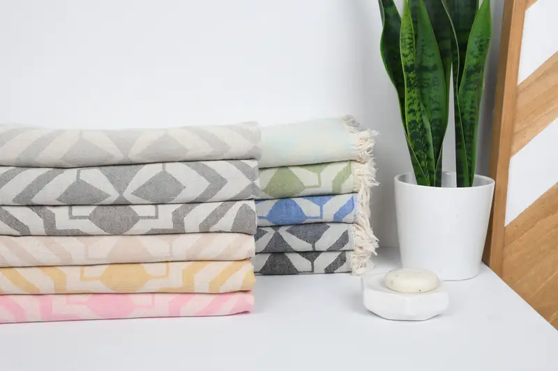 Monogrammed Hand Towel, Turkish Hand Towel, Turkish Towel Hand Towel, 40x24 Cotton Tulip Patterned Towel, Bachelor Bachelorette Party Favors - 2