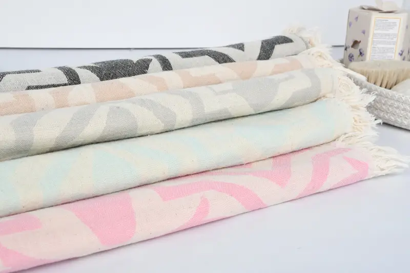 Monogrammed Hand Towel, Turkish Hand Towel, Turkish Towel Hand Towel, 40x24 Cotton Tulip Patterned Towel, Bachelor Bachelorette Party Favors - 3