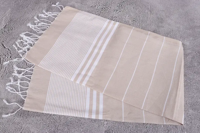 Valentines Day Gift, Monogram Kitchen Towel, Personalized Kitchen Towel, Personalized Dish Towel, 40x24 Cotton Striped Towel, Home Decor Gifts - 6