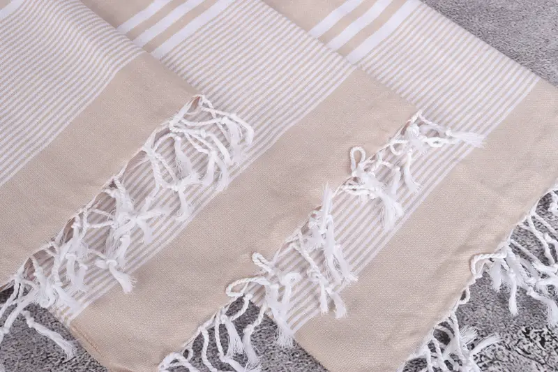 Valentines Day Gift, Monogram Kitchen Towel, Personalized Kitchen Towel, Personalized Dish Towel, 40x24 Cotton Striped Towel, Home Decor Gifts - 5