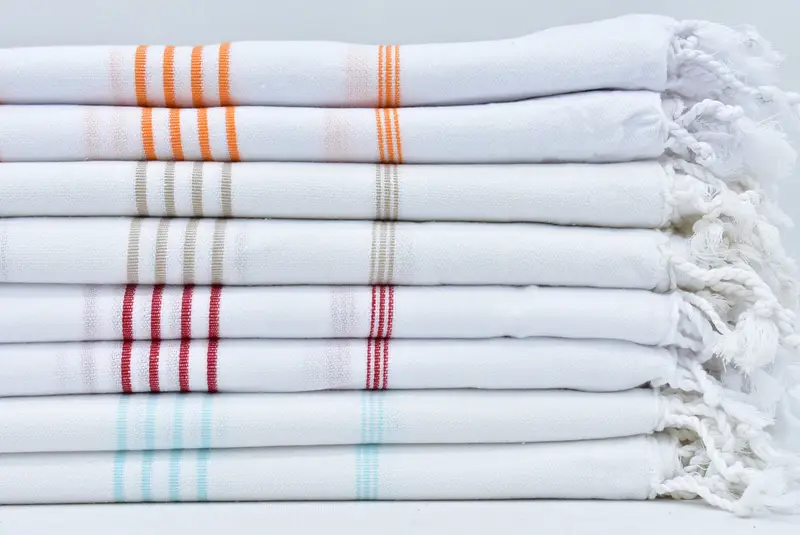 Travel Towel, Customized Turkish Towel, Bachelorette Party Gifts Bridesmaids, 70x40 Cotton Striped Towel, Soft towel, Best Beach Towel, Custom Gifts - 2