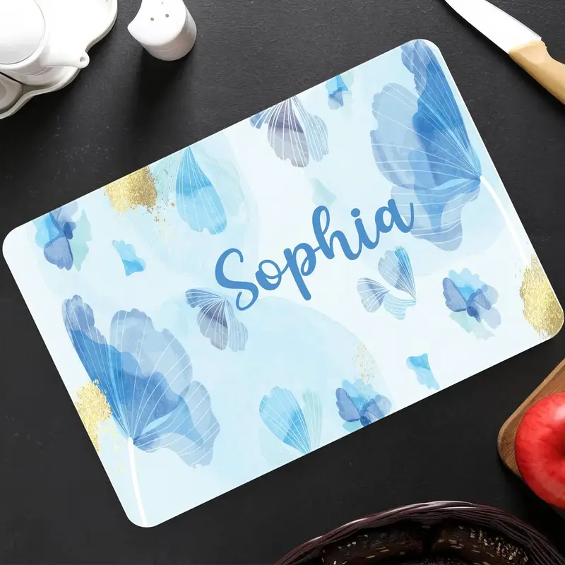 Tempered Glass Cutting Board, Non-Slip Feet, Modern Kitchen Essential