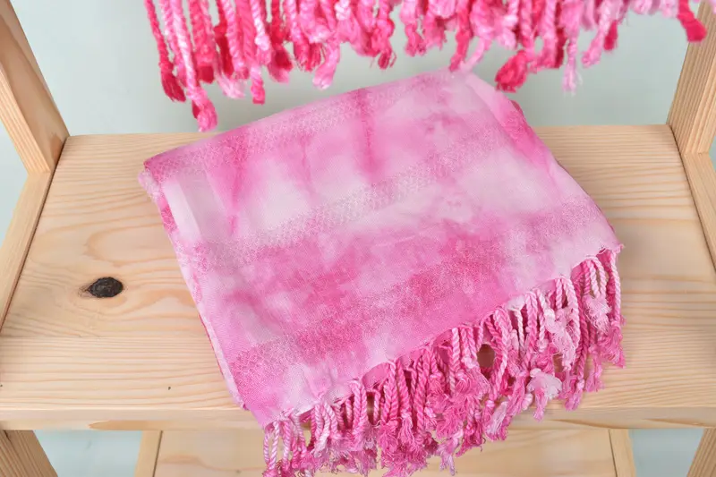 Quick-dry travel peshtemal towel, 68x36 Cotton Tie Dye Towel, Cotton towel, Best Friend Gift, Turkish beach towel, Bride Gift, Spa Towel, Yoga Towel - 6