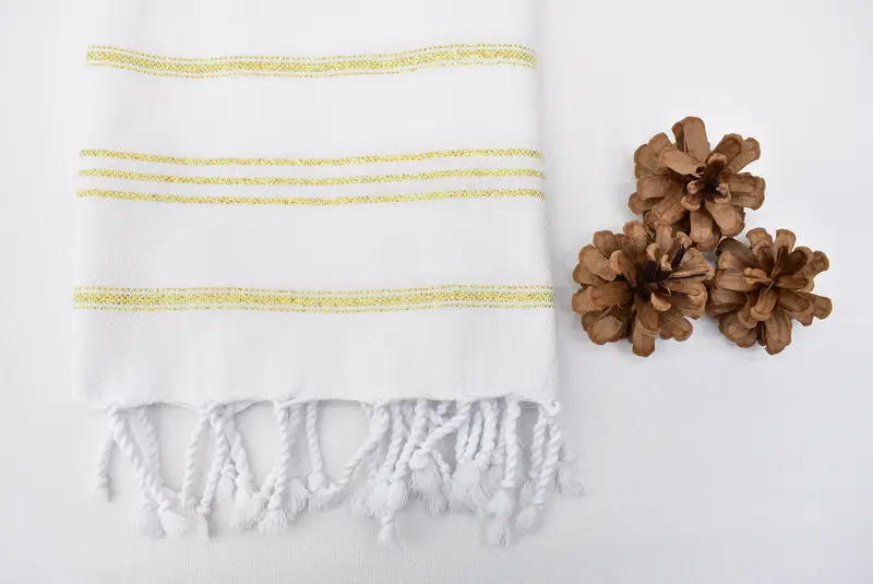 Personalized Dish Towel, Bridesmaid Towel, Embroidery Towel, 40x24 Cotton Striped Towel, Personalized Gift, Turkish Hand Towel, Bachelor Gifts - 8