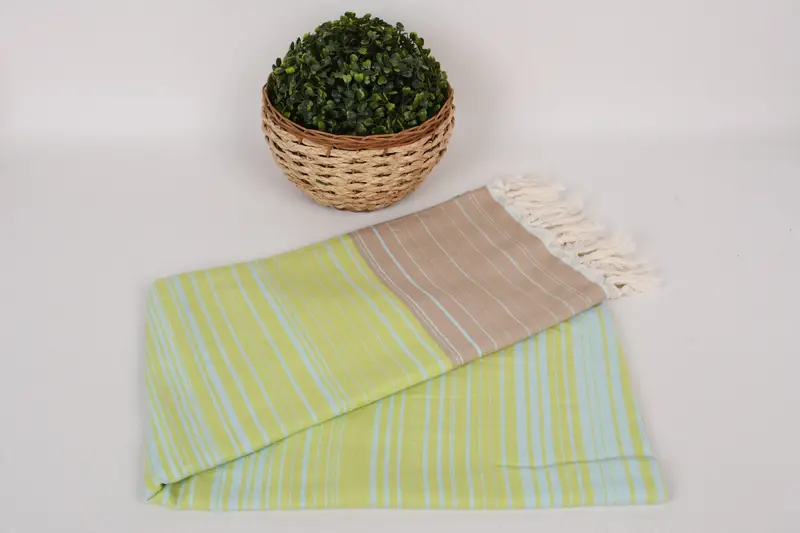Turkish hand towel, Bachelorette Party Favors, Yoga Towel, 70x40 Cotton Striped Towel, Mother Of The Groom Gift, Bachelor Bachelorette Party Favors - 4