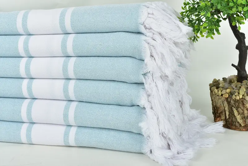 Bath towel, Custom Gift, Personalized Beach Towel, Organic Cotton Towel, Mother Of The Groom Gift, 70x40 Cotton Striped Towel, Wedding Towel - 3