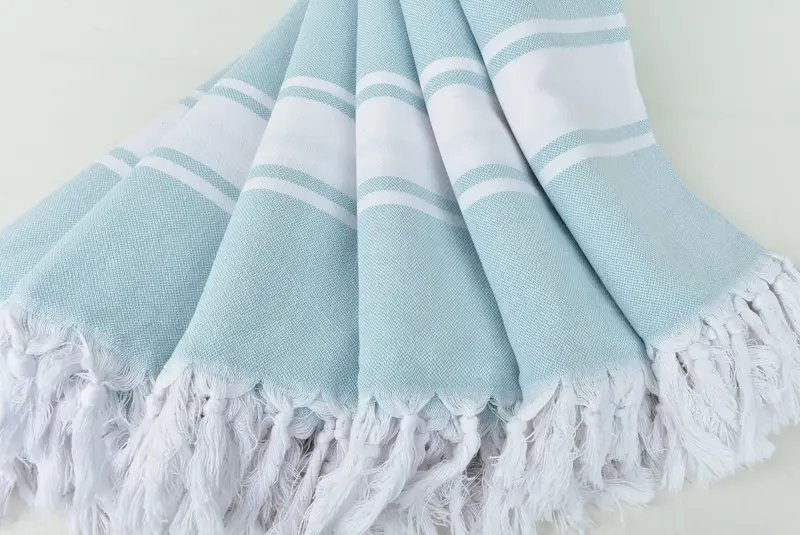 Bath towel, Custom Gift, Personalized Beach Towel, Organic Cotton Towel, Mother Of The Groom Gift, 70x40 Cotton Striped Towel, Wedding Towel - 4