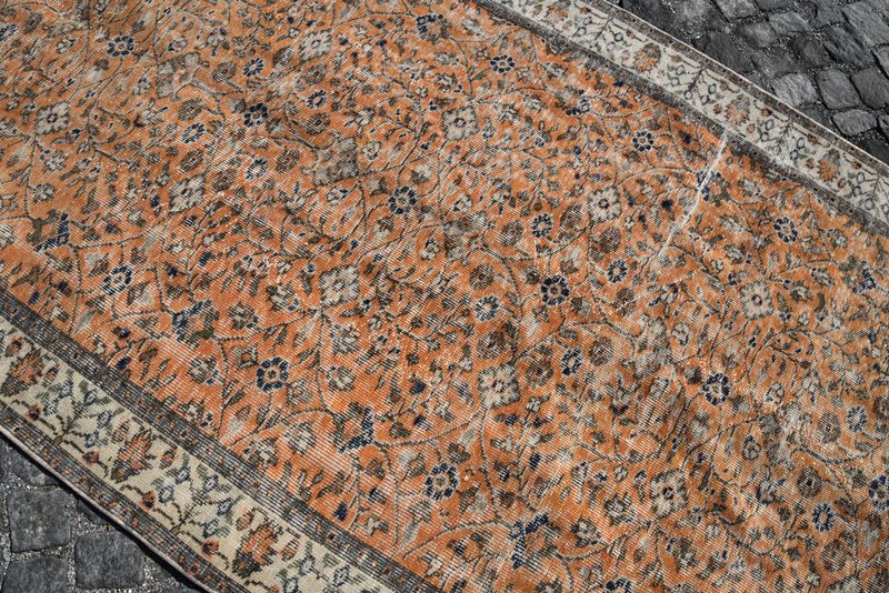 Bedroom Rug, 0x0 ft Small Rug, Rugs For Small, Vintage Rug, Turkish Rug, Bathroom Rugs, Ivory Flatweave Area Rug, Floor Rug, Luxury Rugs, Boho Rug - 5