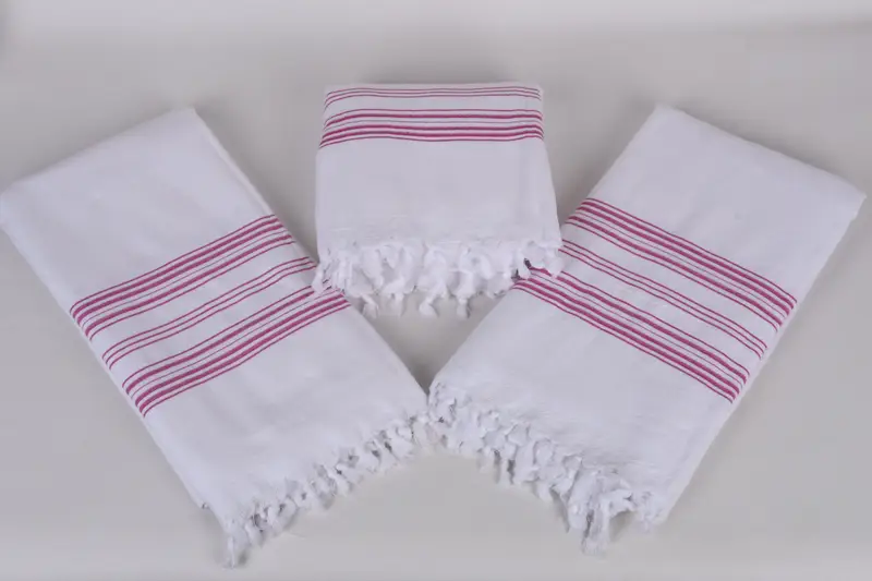 Bridesmaid Favors, Yoga Towel, Monogram Beach Towel, 70x40 Cotton Striped Terry Towel, Personalized Wedding Gift, Decorative Towel, Beach Towel Gift - 6