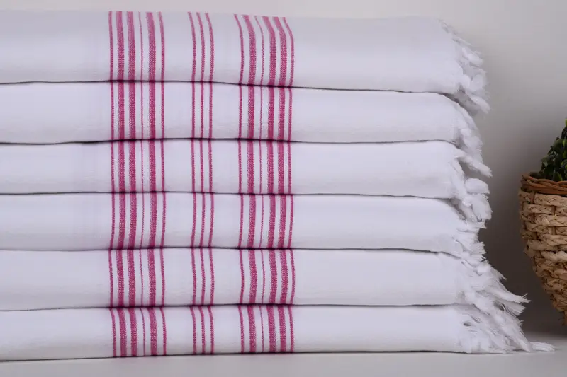 Bridesmaid Favors, Yoga Towel, Monogram Beach Towel, 70x40 Cotton Striped Terry Towel, Personalized Wedding Gift, Decorative Towel, Beach Towel Gift - 2