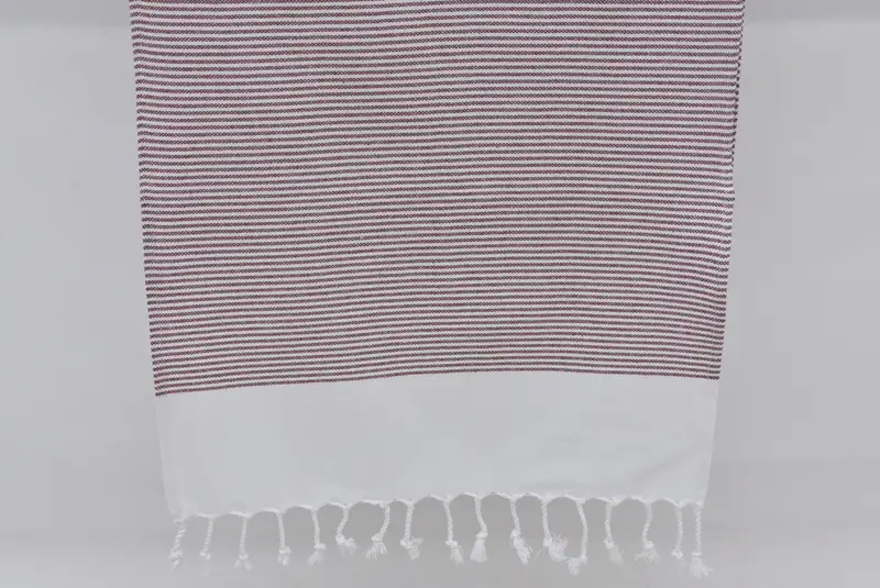 Bridal Gifts, Monogram Kitchen Towel, Bachelor Towel, Custom Hand Towel, Wedding Anniversary Gift, 40x18 Cotton Striped Towel, Personalized Gifts - 7
