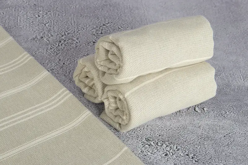 Decorative Towel, Turkish Hand Towel, Bridesmaid Gifts, Gift For The Home, Custom Gift, 36x24 Cotton Striped Towel, Monogram Kitchen Towel - 8