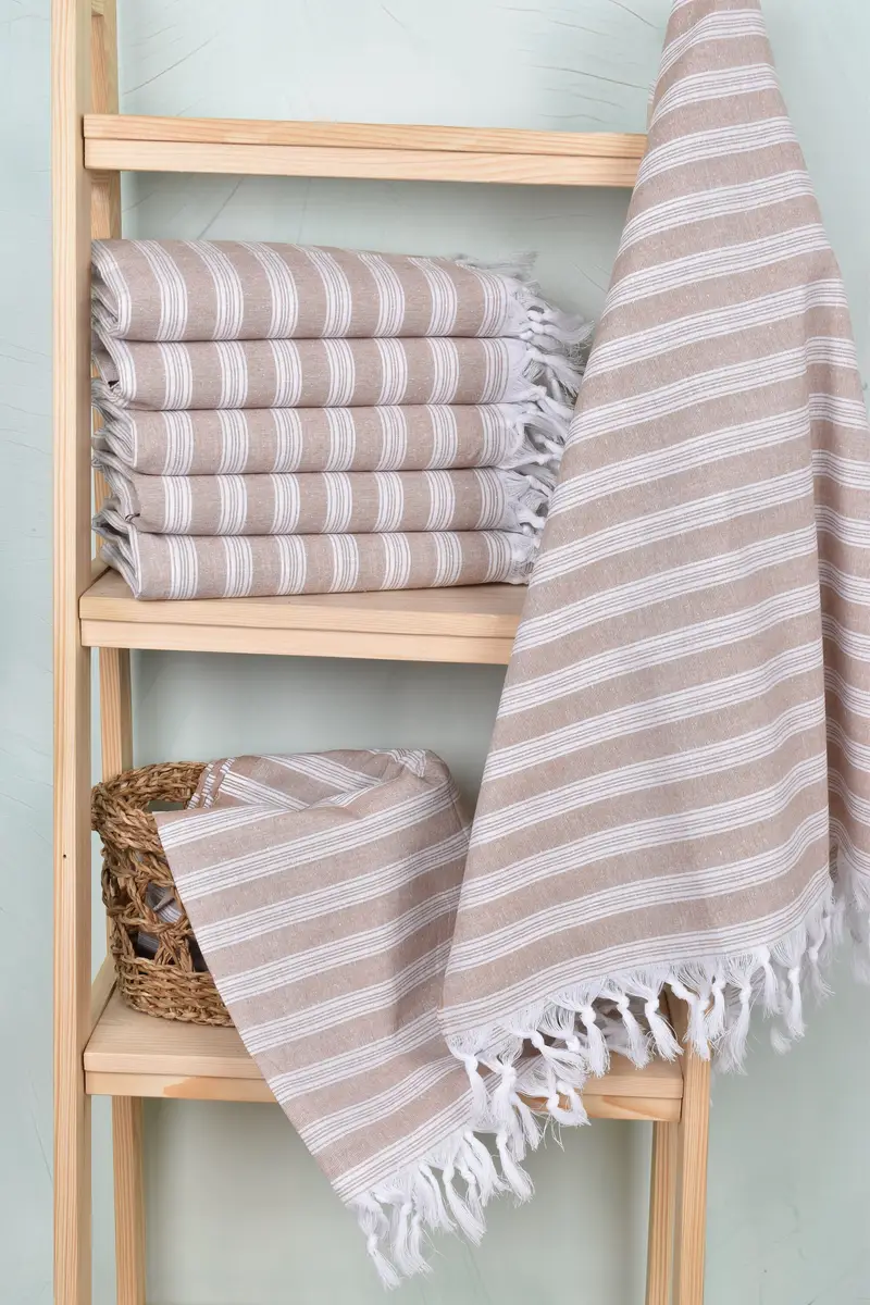 70x40 Cotton Striped Towel, Absorbent towel, Cute Beach Towel, Bachelorette Party Favors, Bachelor Party Gifts, Bachelor Gifts, Beach Towel Bulk - 3