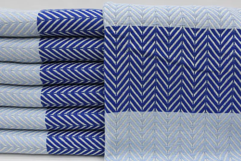 Lightweight Turkish towel, Beach towel, Cotton towel, 70x40 Cotton Chevron Towel, Boyfriend Christmas Gift, Halloween Bachelorette Party Favors - 1