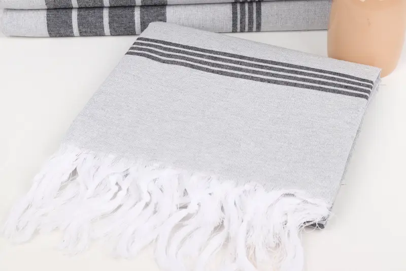 68x36 Cotton Striped Towel, Spa Towel, Bachelorette Party Items, Bridal Shower Gift, Personalized Gift For Him, Personalized Gift, Turkish Towel USA - 5