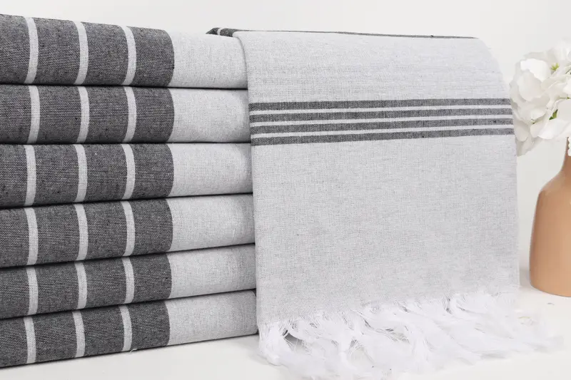 68x36 Cotton Striped Towel, Spa Towel, Bachelorette Party Items, Bridal Shower Gift, Personalized Gift For Him, Personalized Gift, Turkish Towel USA - 2