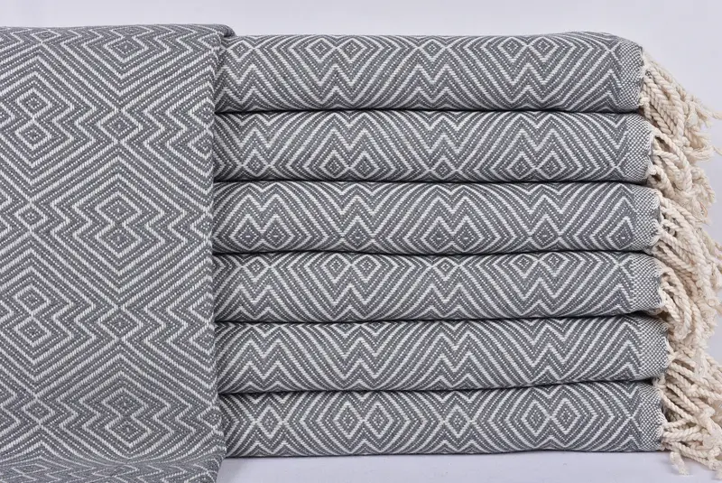 Bridesmaid Gift Towel, Sand-resistant towel, 76x40 Cotton Diamond Towel, Gift For Boyfriend, Extra large Turkish bath towel, Best Beach Towel - 1