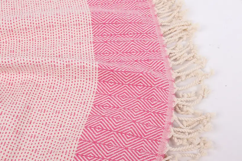 70x40 Cotton Diamond Towel, Girls Weekend Favors, Cute Beach Towel, Organic Turkish towel, Bachelorette Gifts, Bridesmaid Gifts, Bride Gift - 8