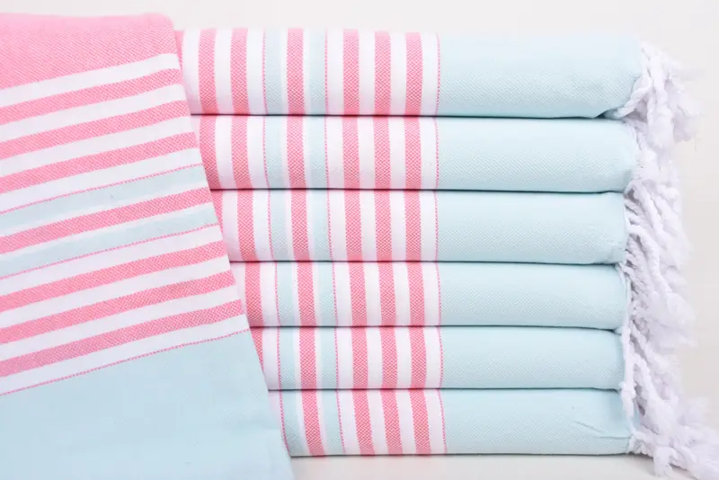 Turkish Towel USA, Guest Towel, Baby Boy Gift, Bachelorette Party Gifts For Bride, Peshtemal Towel, Home Decor Gifts, 68x40 Cotton Striped Towel
