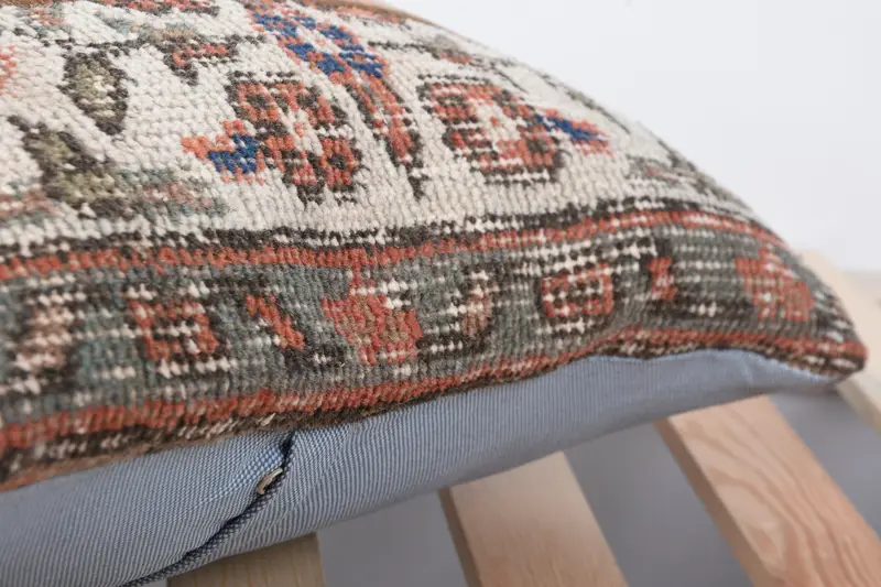 Pillow Sham, Pillow for Sofa, Outdoor Bolster Pillow Sham, Aesthetic Pillow Case, Gift Pillow, Turkish Pillow, 16x16 Brown Pillow - 7