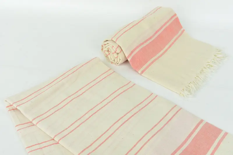 Beach towel, 68x36 Cotton Striped Towel, Lightweight quick-dry peshtemal towel for travel, Bridal Shower Gift, Xmas Gifts, Personalized Towel - 7