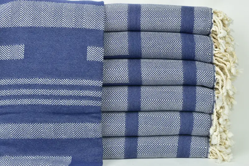 Gift For Him, Unique Gift, Custom Bath Towel, Summer Gift Ideas, Personalized Gift, Guest Towel, Monogrammed Beach Towel, 68x38 Cotton Chevron Towel - 2
