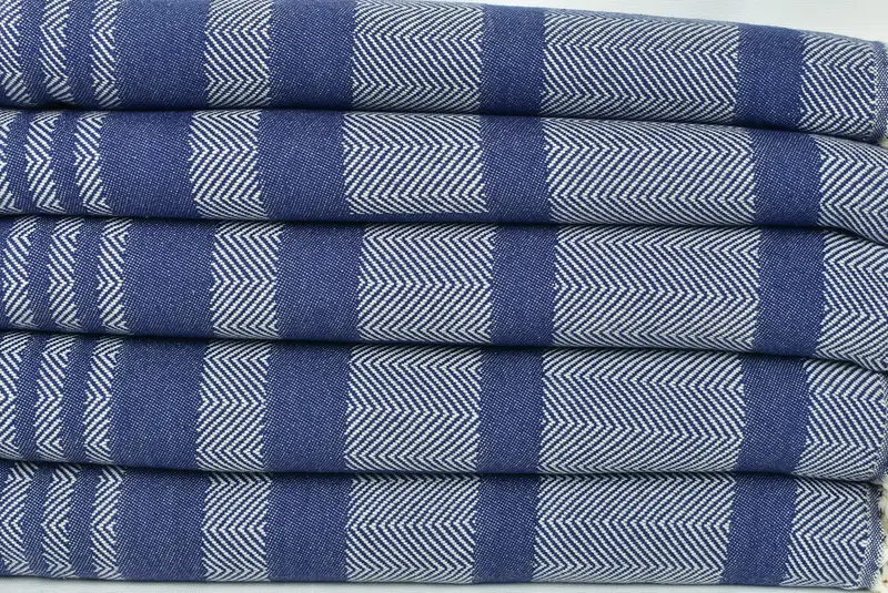 Gift For Him, Unique Gift, Custom Bath Towel, Summer Gift Ideas, Personalized Gift, Guest Towel, Monogrammed Beach Towel, 68x38 Cotton Chevron Towel - 3