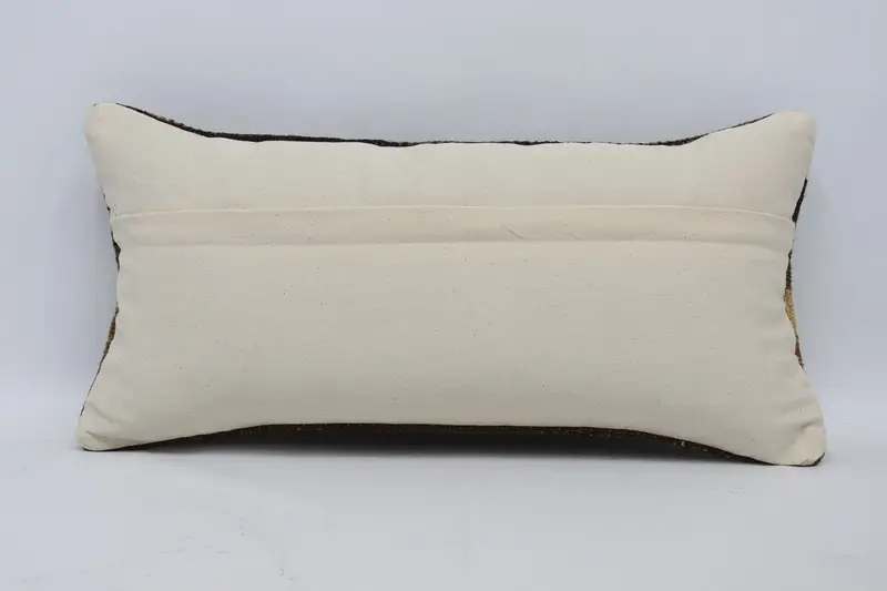 Pillow for Couch, Pillow for Sofa, Designer Throw Cushion Cover, Pillow Case, 12x24 Brown Pillow Cover, Pastel Pillow Sham, Boho Pillow Sham Cover - 6