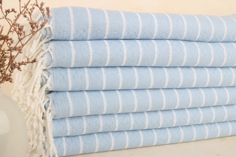 Spa Towel, Bachelorette Party Gift, Bachelorette Party Gifts Bridesmaids, Sand-resistant towel, Merry Christmas Gifts, 70x40 Cotton Striped Towel - 2