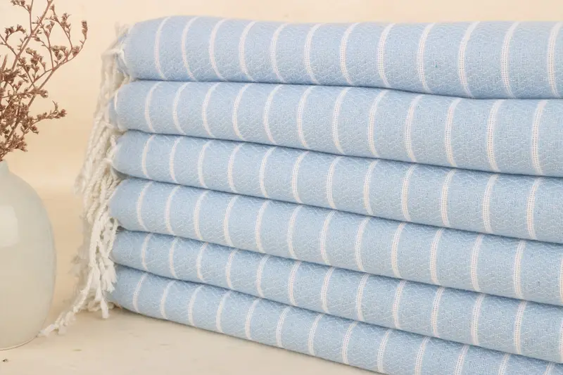 Spa Towel, Bachelorette Party Gift, Bachelorette Party Gifts Bridesmaids, Sand-resistant towel, Merry Christmas Gifts, 70x40 Cotton Striped Towel - 1