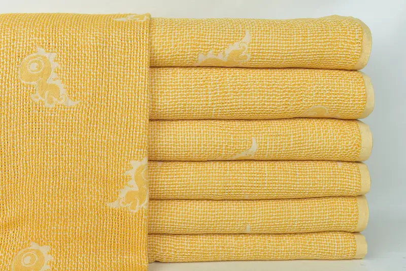 50x48 Cotton Dinosaur Design Towel, Custom Blanket, Bridesmaid Gifts, Wedding Favors, Turkish Blanket Throw, Wedding For Favor, Christmas Tablecloth - 2