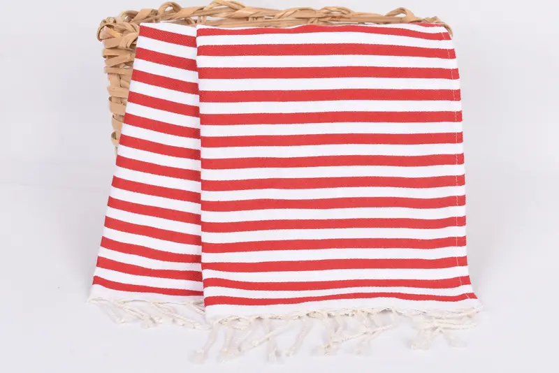 Monogram Kitchen Towel, Organic Towel, Handmade Gift, Bathroom Towels, 40x18 Cotton Striped Towel, Personalized Gift, Custom Gift, Home Decor Gifts - 5