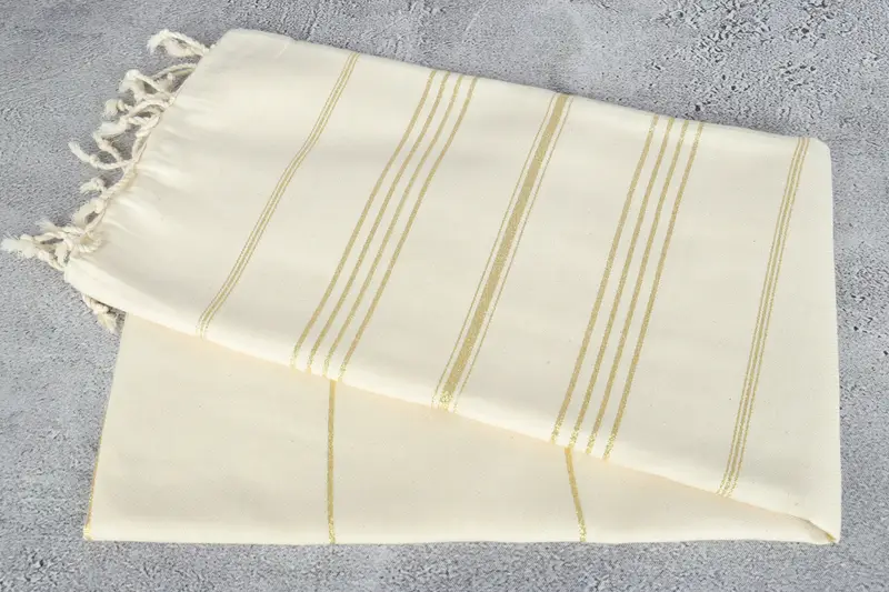 Wedding Gift, Cancun Bachelorette Party Gift Ideas, Sand-free towel, 70x40 Linen Striped Towel, Turkish Towel Set, Best Friend Gift, Unique Gift - 6