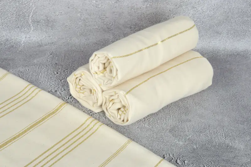 Wedding Gift, Cancun Bachelorette Party Gift Ideas, Sand-free towel, 70x40 Linen Striped Towel, Turkish Towel Set, Best Friend Gift, Unique Gift - 8