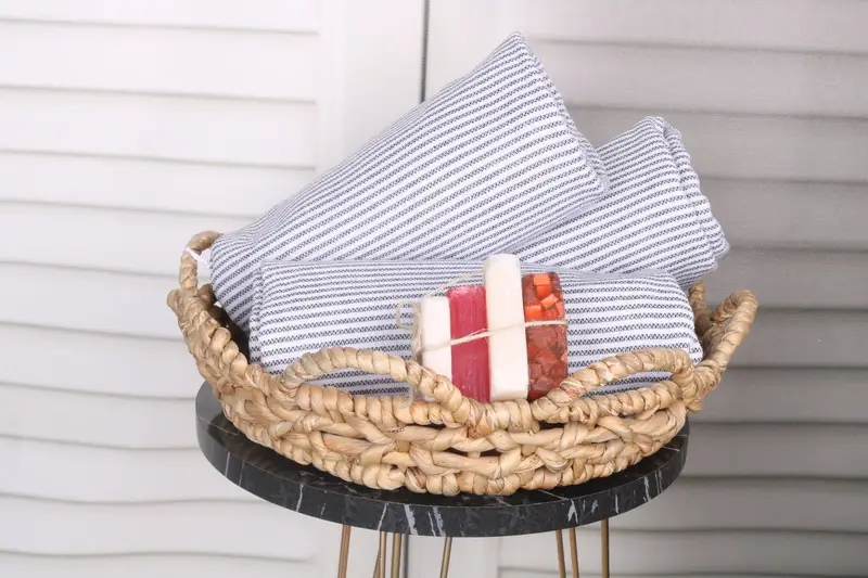 Personalized Towel, Pool Towels, Quick-dry towel, Monogrammed Turkish Towel, Bridesmaid Proposal Gift, 70x40 Cotton Striped Towel, Wedding Gift - 4